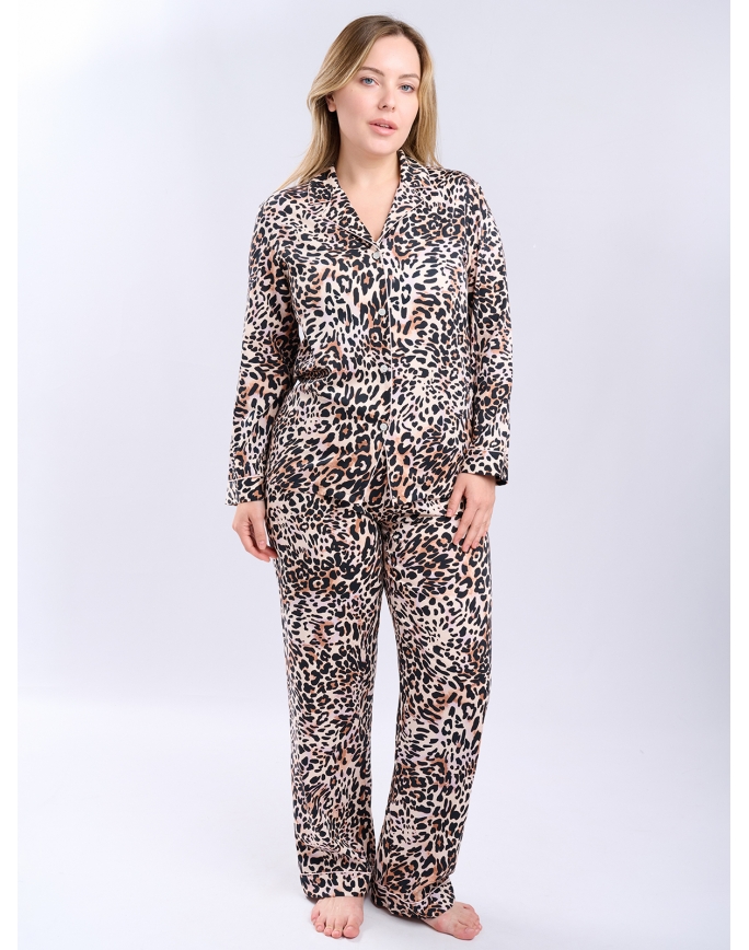 5182TCC Женская пижама (ДЛ.рукав+брюки)